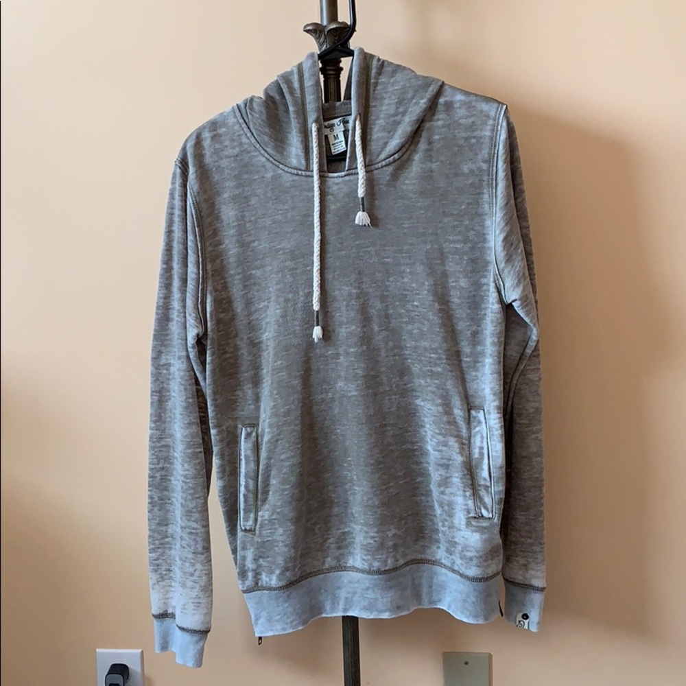 Green hoodie